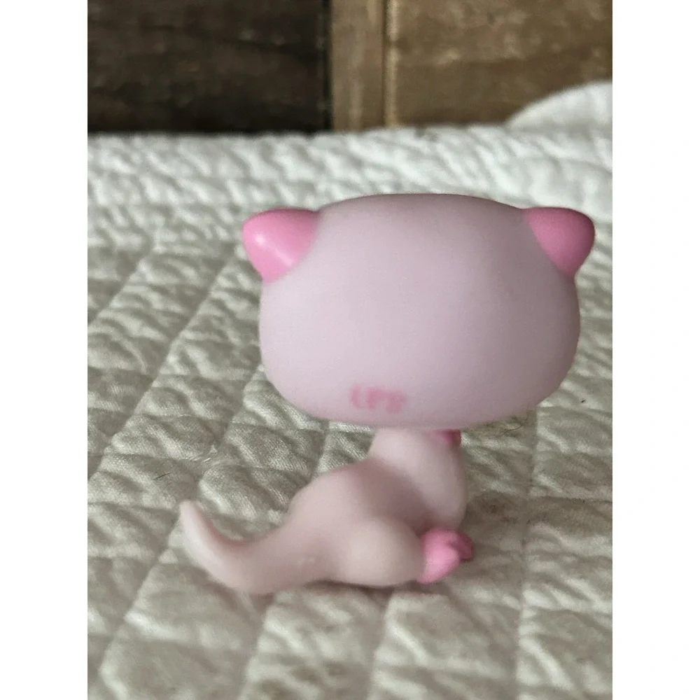 LPS Hasbro Pink‎ Sea Otter Littlest Pet Shop Toy Figurine Figure